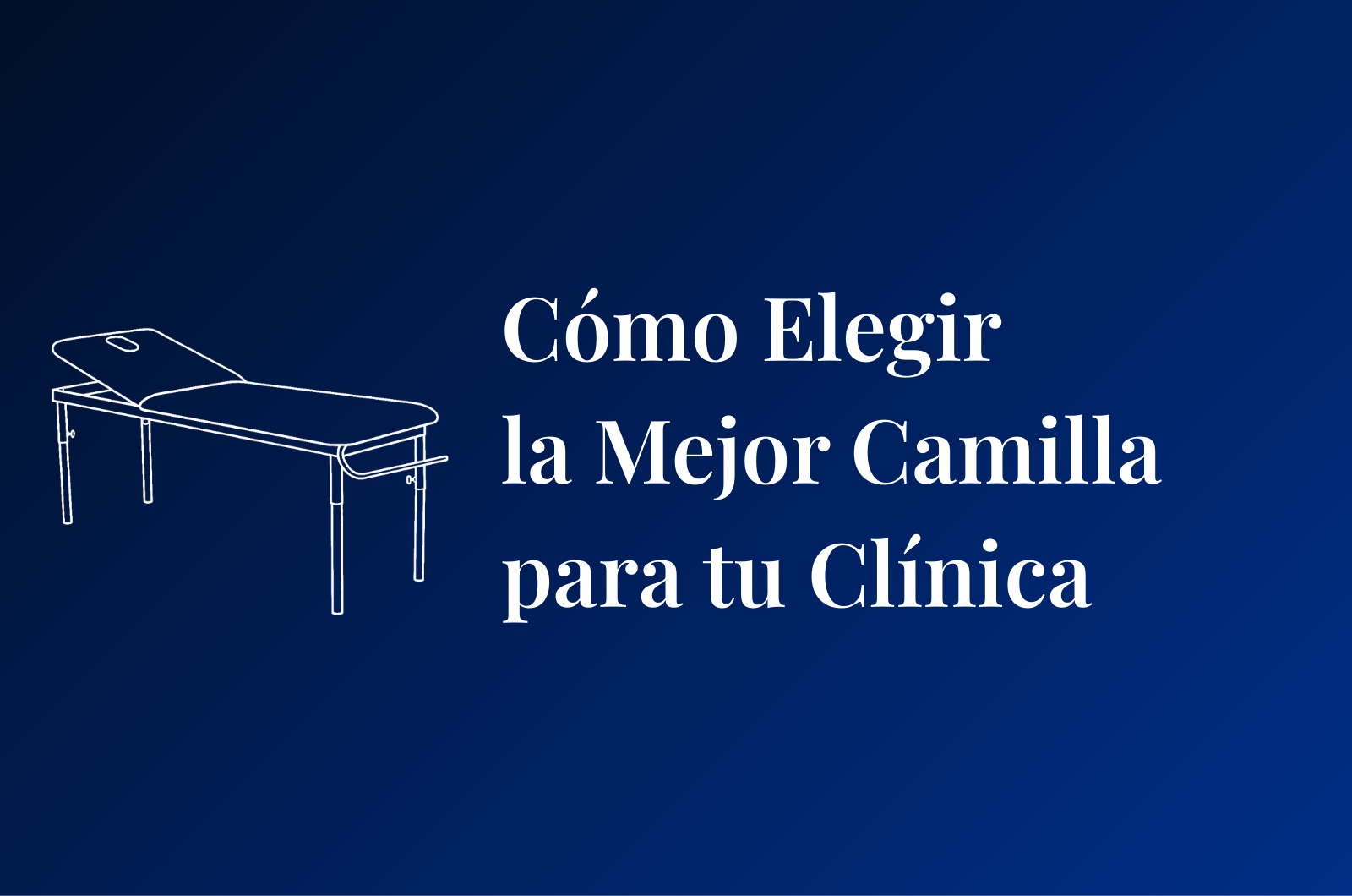Camillas médicas profesionales para clínicas y centros sanitarios en España