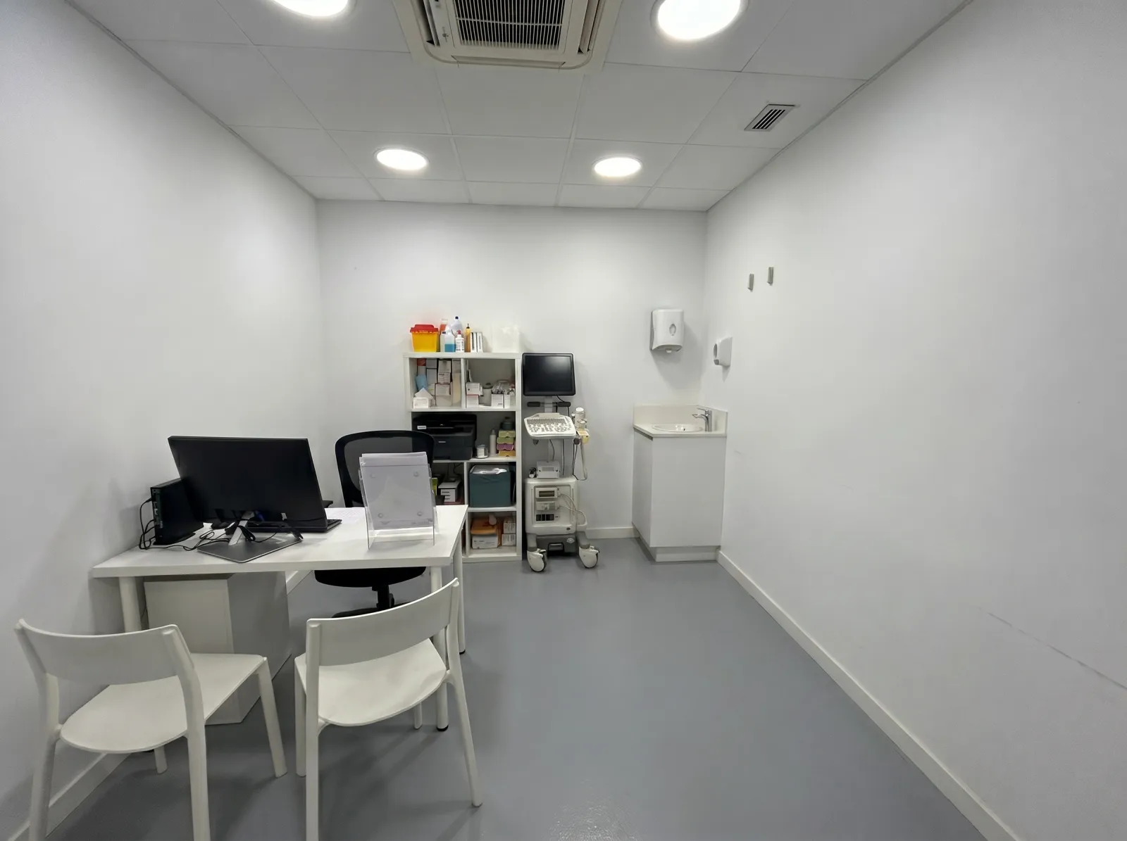 Consulta médica antigua antes de la reforma