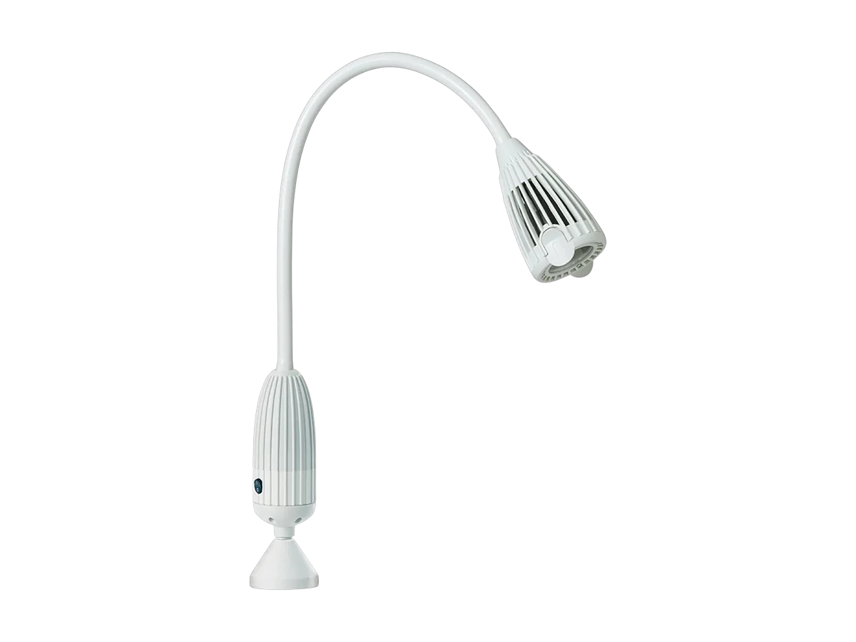Lámpara de exploración LED de brazo flexible para consulta de podología